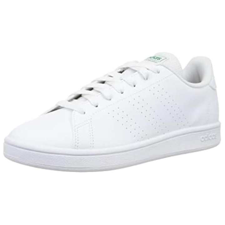 Adidas Adidas Advantage Slip Resistant Abrasion Resistant Low top Skateboard Shoes Men's White