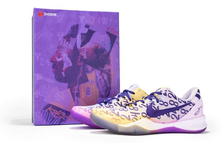 Nike Nike Kobe 8 Protro Kobe 8 Low top Basketball Shoes Unisex Purple Gold