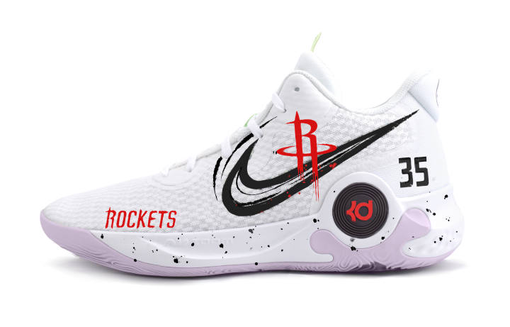 Nike Nike KD Trey 5 IX Rocket Mercenary Abrasion Resistant Abrasion Resistant Mid top Vintage Basketball Shoes Unisex