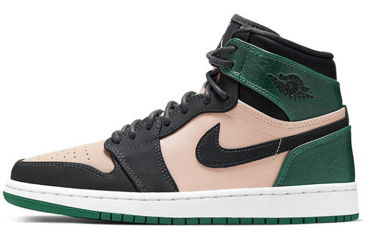 Jordan Jordan 1 Retro High Bio Beige Anthracite Mystic Green Women's
