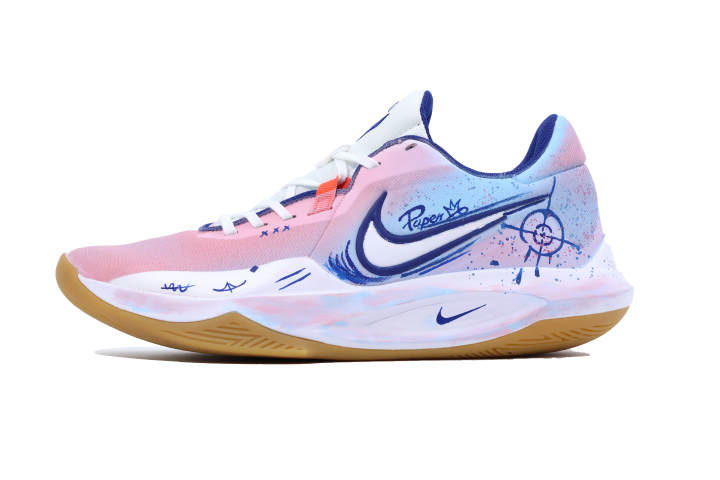 Nike Nike Precision 6 Abrasion Resistant Abrasion Resistant Low top Basketball Shoes Men's