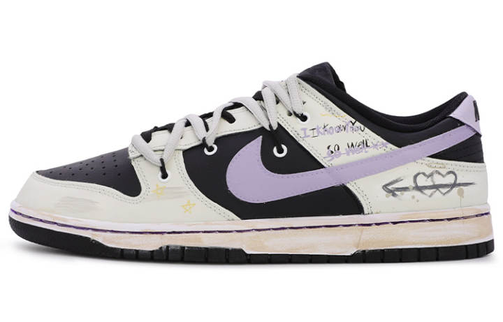 Nike Nike Dunk Leather Slip Resistant, Abrasion Resistant, Lightweight Slip Resistant, Abrasion Resistant, Lightweight