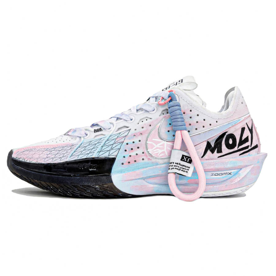 Nike Nike Air Zoom G.T. Cut3 Iridescent Racing Mesh Cushioning Rebound Low top Full Length ZoomX Basketball Shoes Unisex