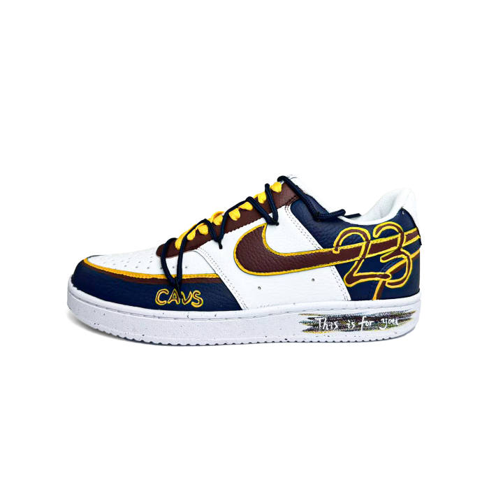 Nike Nike Court Vision 1 Knight Abrasion Resistant Low top Skateboard Shoes Men's Navy Blue
