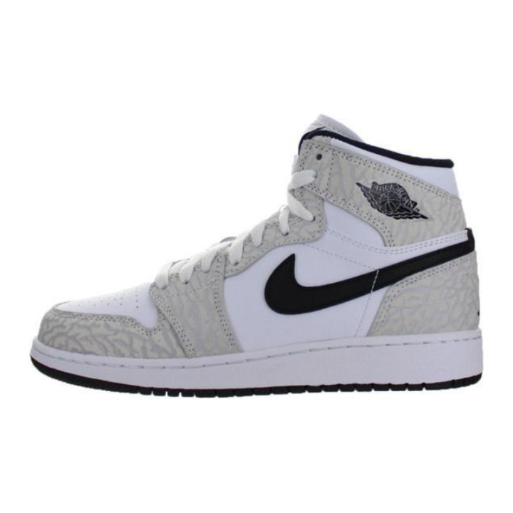 Jordan Jordan 1 Retro High Premium White Black GS