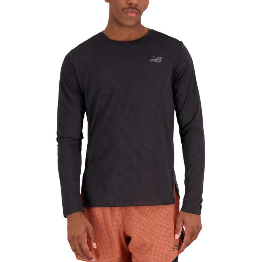 New Balance New Balance T Shirts Men's Black Crew Neck