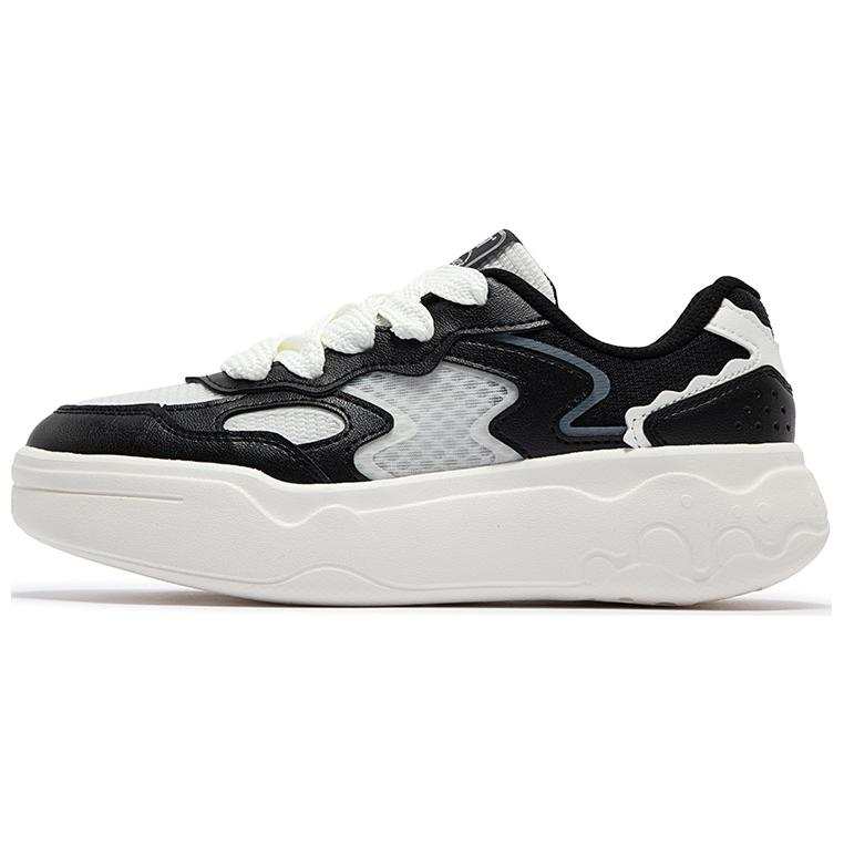 361° Low top Skateboard Shoes Women's White Black