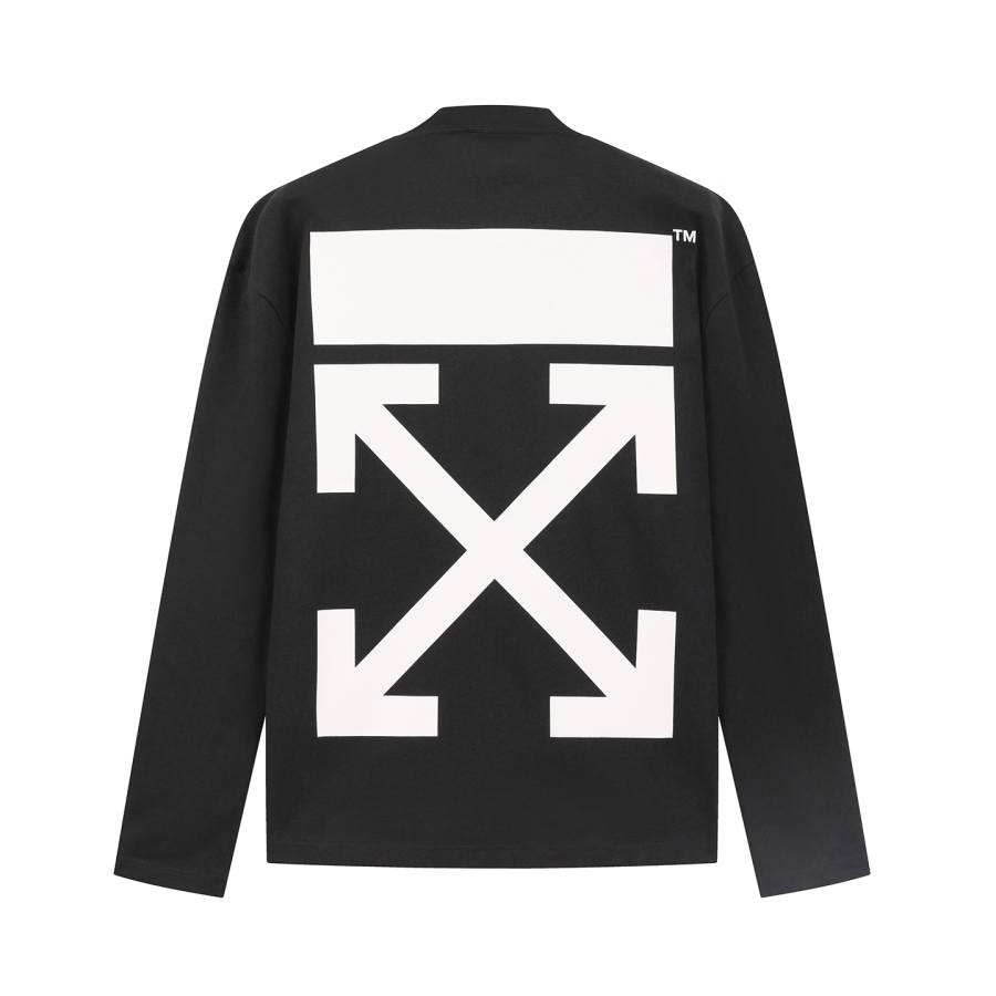 OFF-WHITE OFF WHITE Long Sleeved T Shirt Unisex Gift Box Set