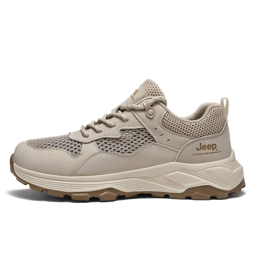 Jeep Textile, Synthetic Leather Low top Mountaineering Shoes Men's