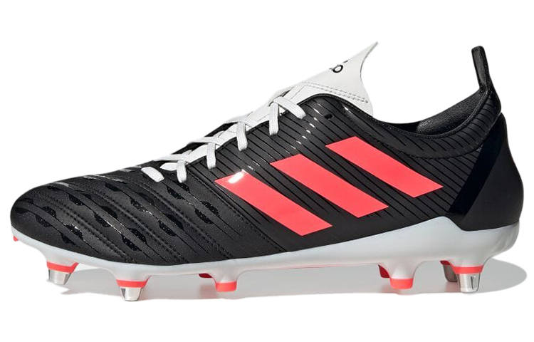 Adidas Adidas Malice SG Fashion Slip Resistant Abrasion Resistant Low top Training Shoes Men's Black Red