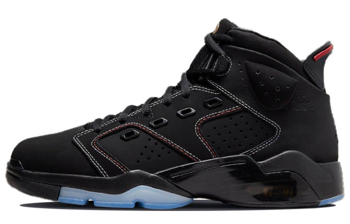 Jordan Jordan 6 17 23 Black White Red Contrast Stitching