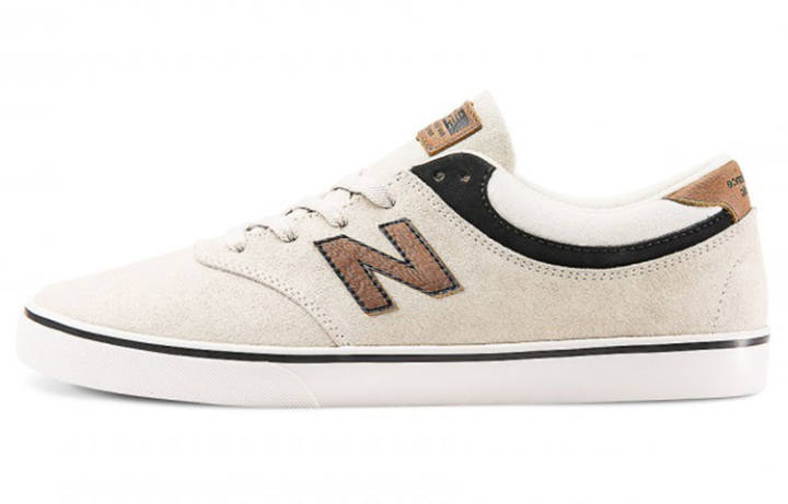 New Balance New Balance NB Quincy 254 Skateboard Shoes Men's Low Top Stone White/Tan