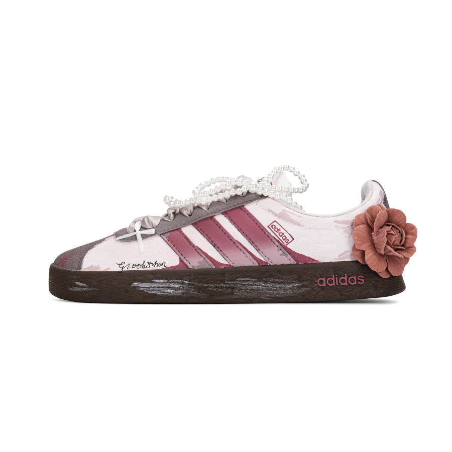 Adidas Adidas VL COURT 2.0 Fleeting Life's Echoes Cushioning Abrasion Resistant Cushioning, Wear Resistant Low top