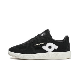 HOMDOON Slip Resistant Abrasion Resistant Low top Training Shoes Unisex Black