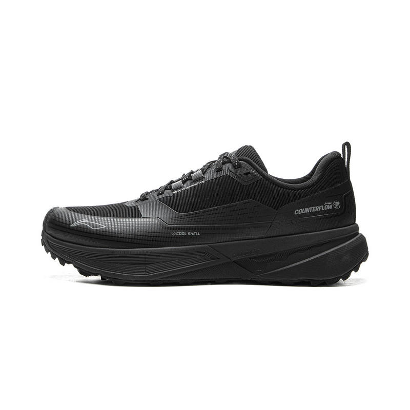 Li-Ning Li Ning Outdoor CF Tracing, Inter Industry TPU Low top Hiking Shoes Unisex Black