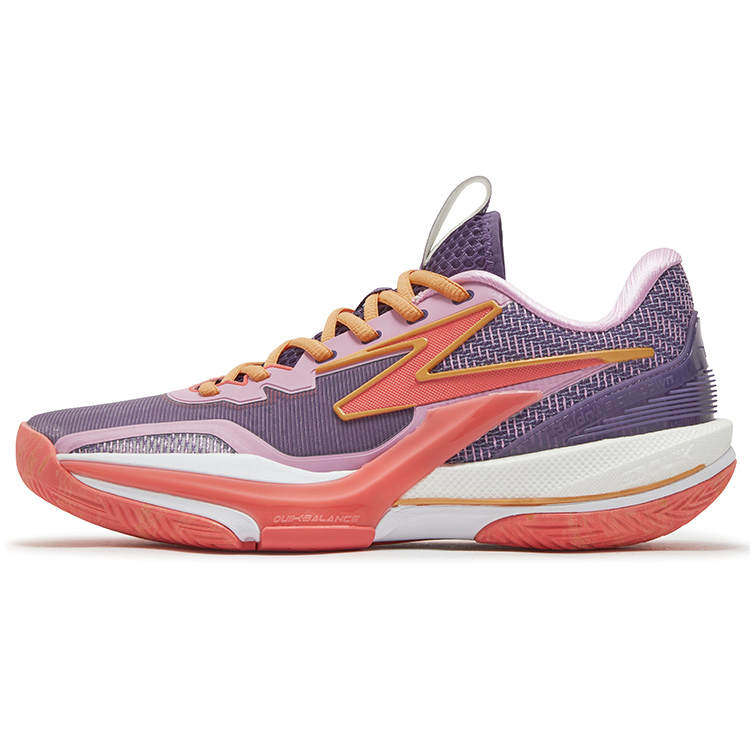 361° BIG3 6.0 Cushioning Slip Resistant Coverage Low top Basketball Shoes Men's Dream Purple