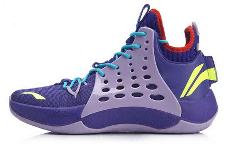 Li-Ning C.J. McCollum Sonic 7- Purple| LINING Mid Professional Basketball Sneakers
