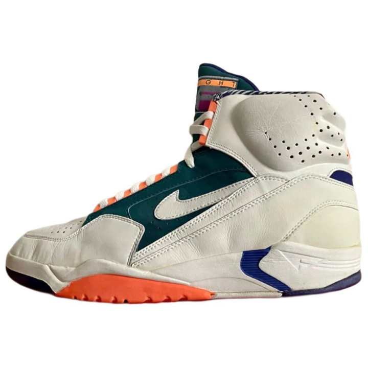 Nike Nike Air Flight Lite Soft And Comfortable Slip Resistant Abrasion Resistant High top Basketball Shoes Unisex White