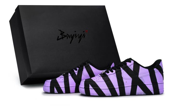Nike Nike Air Force 1 811 Manufacturing, Crimson Enchanted Purple, Special Shoe Box Slip Resistant Slip Resistant Low top