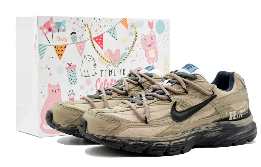 Nike Nike Initiator Abrasion Resistant Low top Running Shoes Unisex Khaki