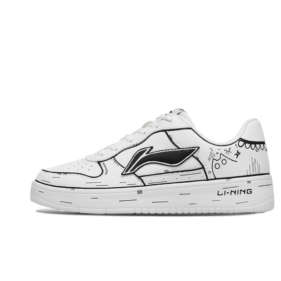 Li-Ning Li Ning Floating Boat Cushioning Abrasion Resistant Cushioning, Wear Resistant Low top Skateboard Shoes Men's