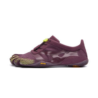 Vibram KSO EVO Training Shoes Women's Low Top Dark Purple/Lime Green