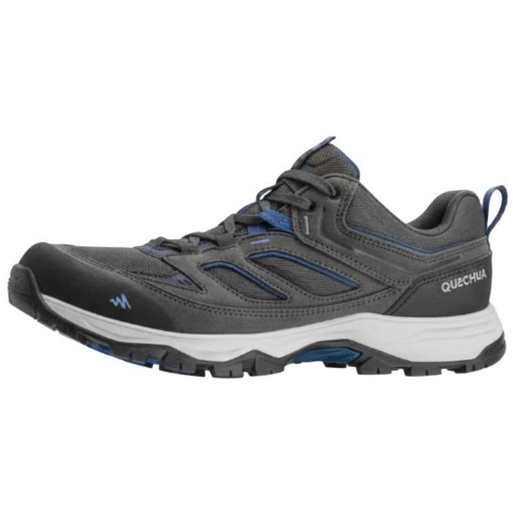 DECATHLON MH100 Leather Low top Hiking Shoes Men's Gray