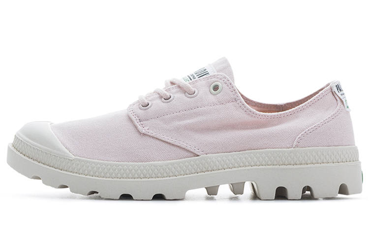 Palladium Pampa Canvas Shoes Unisex Low Top Light Pink