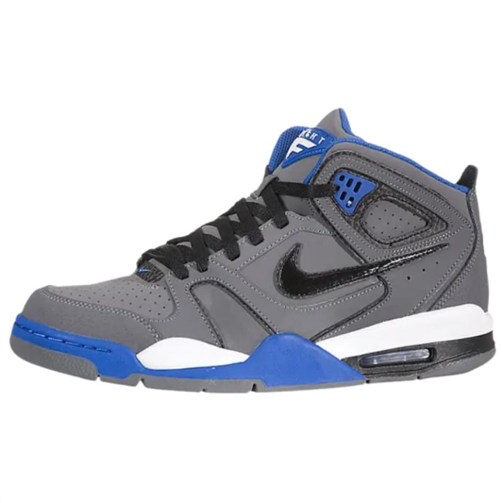 Nike Nike Air Flight Falcon Breathable Basketball Shoes Men's Gray