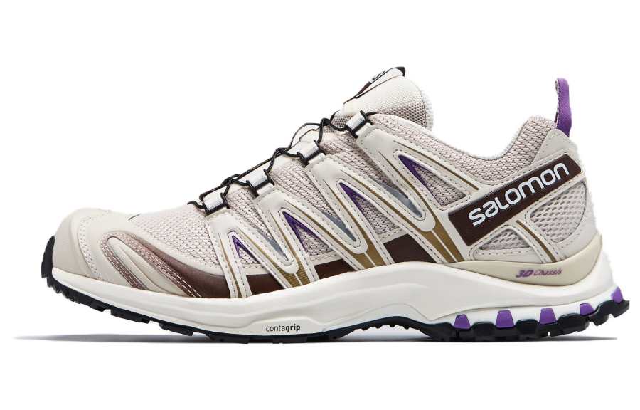 SALOMON XA PRO 3D Cushioning Slip Resistant Abrasion Resistant Low top Training Shoes Unisex Gray