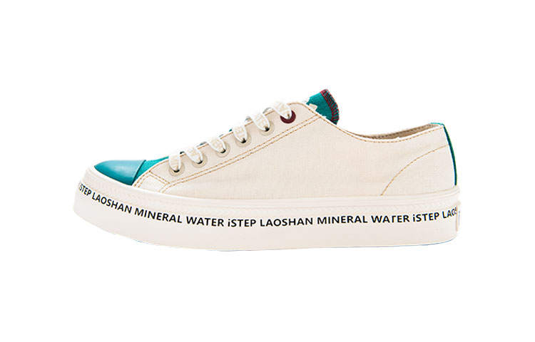 ISTEP Slip Resistant Abrasion Resistant Slip Resistant Abrasion Resistant Low top Canvas Shoes Men's White