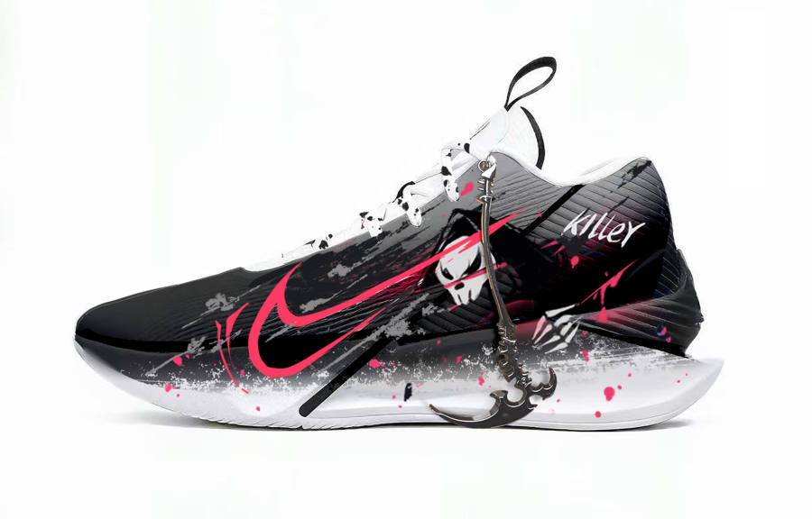 Nike Nike G.T. Jump Academy Bloodthirsty Sickle Shadow High top Basketball Shoes Men's Black Red
