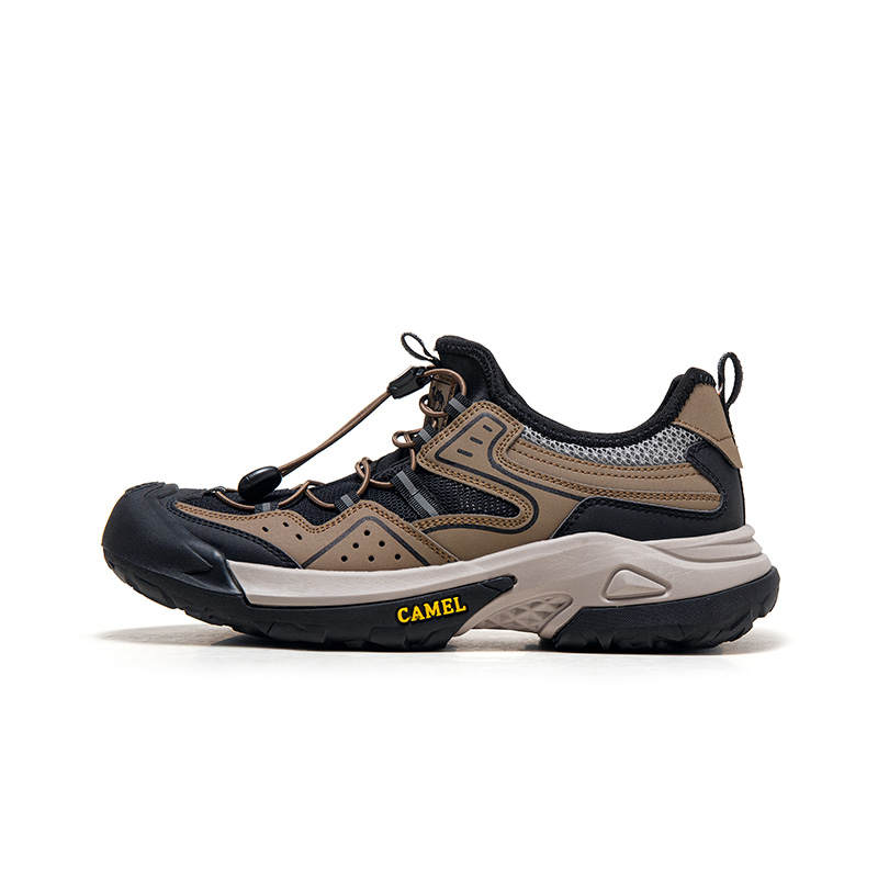 CAMEL Cushioning Slip Resistant Abrasion Resistant Low top Hiking Shoes Men's
