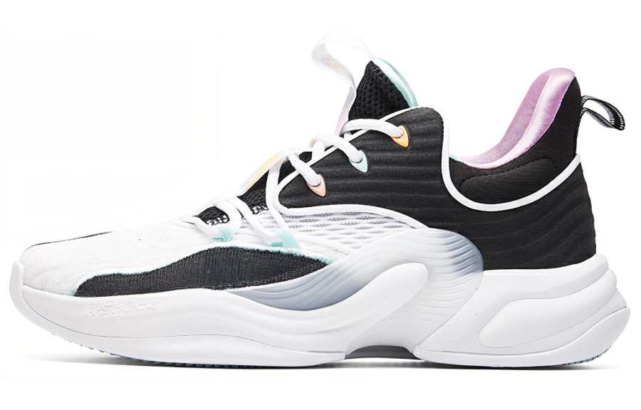 Anta Heat Wave 2 Textile, Synthetic Leather Cushioning Slip Resistant Abrasion Resistant Low top Basketball Shoes Men's