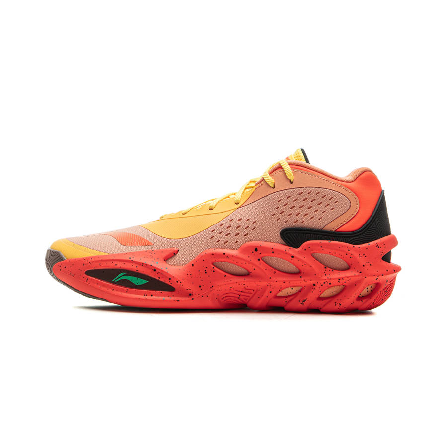 Li-Ning Li Ning XinSheng Mid top Basketball Shoes Men's Star Pink Orange