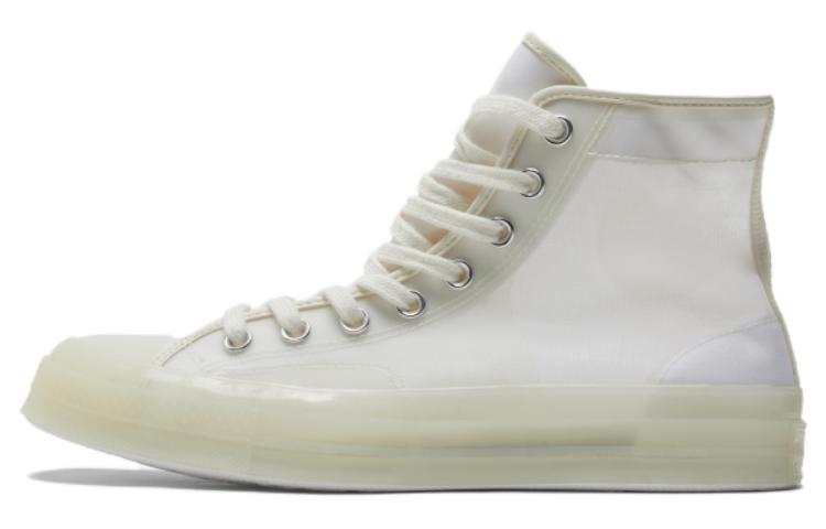 Converse Converse Chuck 70 Hi Translucent Canvas Sneakers 'Egret'