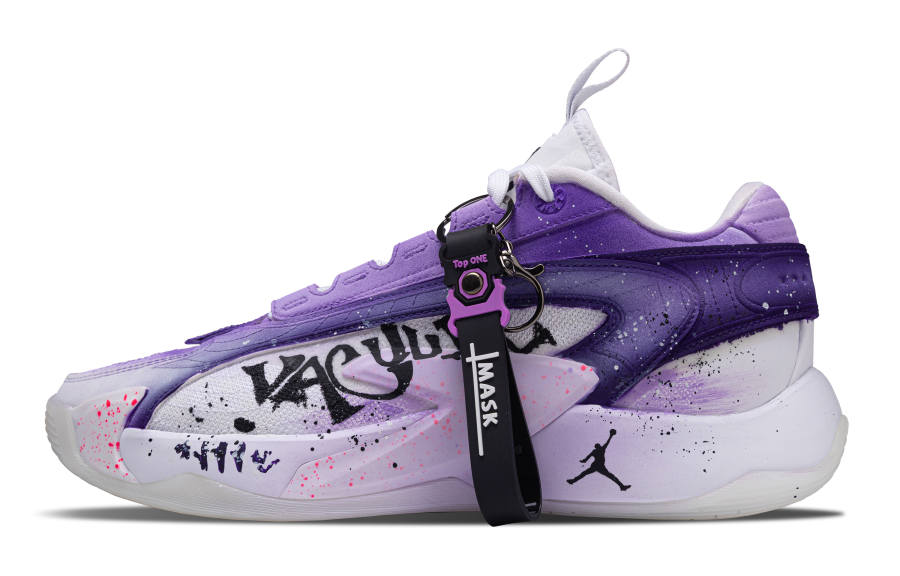 Jordan Jordan Luka 2 Aurora Fighter Cushioning Abrasion Resistant Cushioning, Wear Resistant Low top Basketball Shoes Men's
