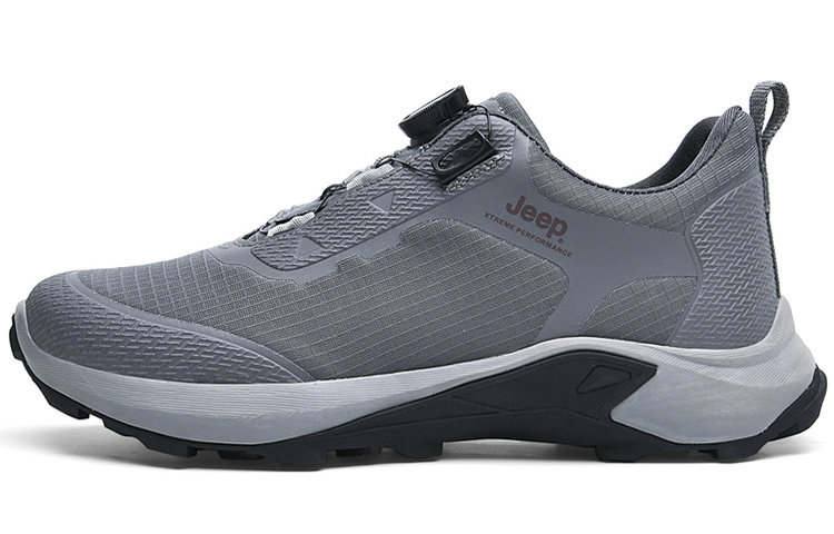 Jeep Mountaineering & Hiking Shoes Men's Low Top Gray