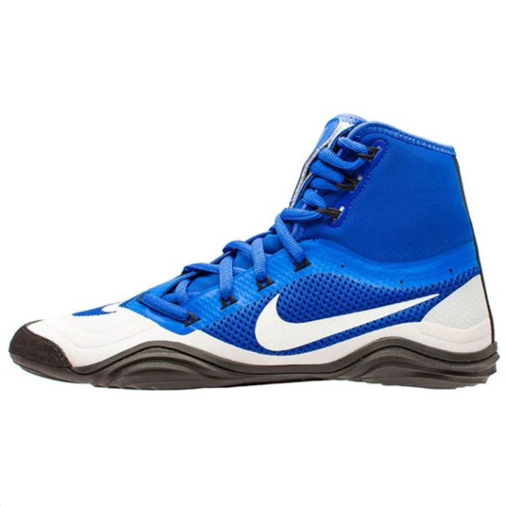 Nike Nike HYPERSWEEP Comfortable Slip Resistant Abrasion Resistant Mid top Training Shoes Men's Blue
