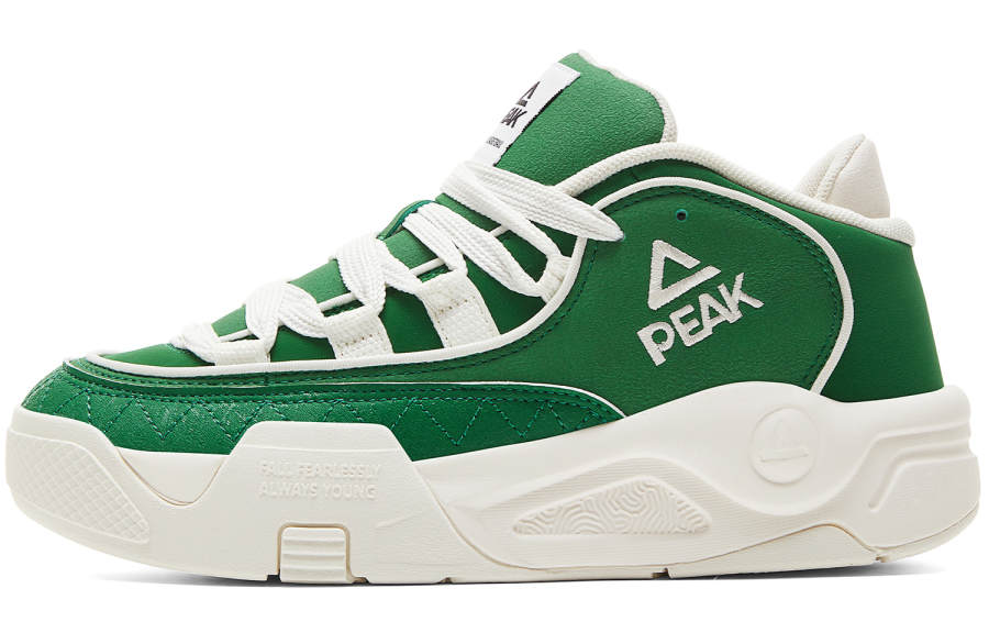 PEAK Skateboard Shoes Women's Low Top Gala Green