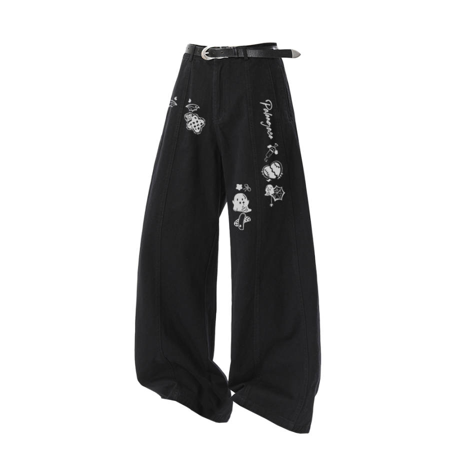 PAL ONGACO Casual Pants Unisex Thickened And Fleece Lined Cargo Pants