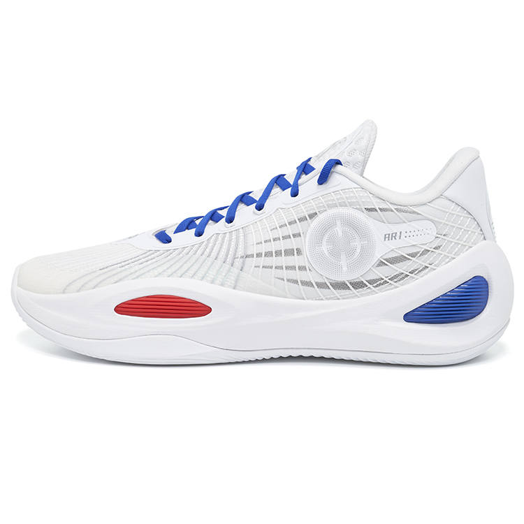 RIGORER Reaves 1 Game Ready Low top Basketball Shoes Men's White Blue
