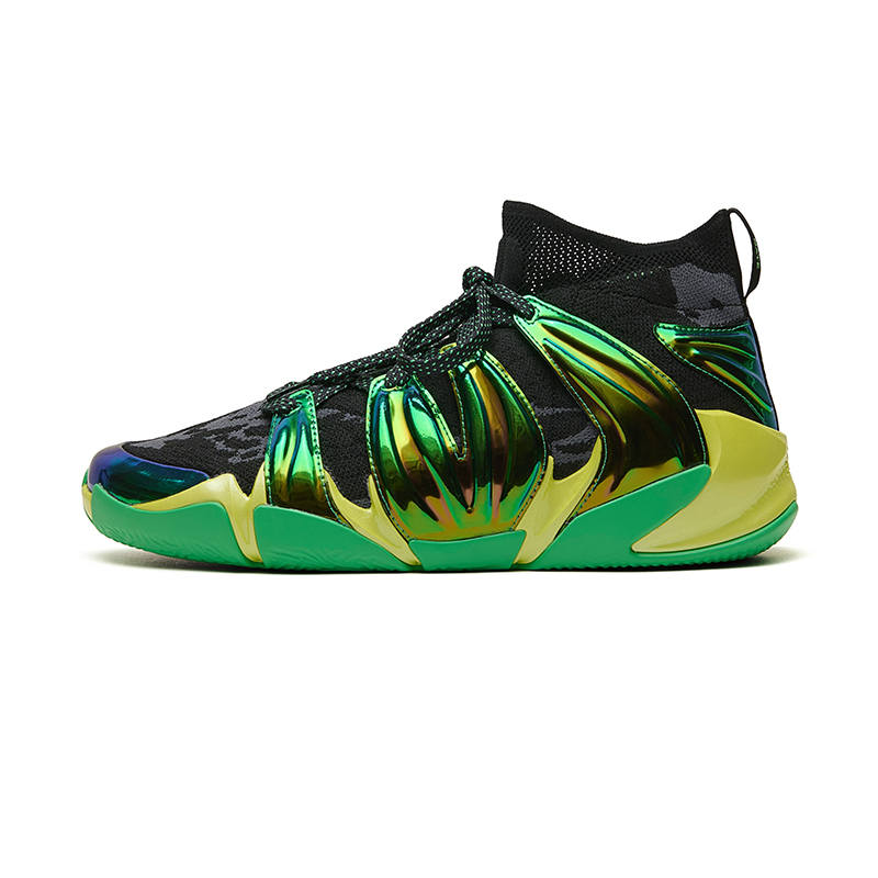 EQLZ EQUALIZER EQLZ EQUALIZER 360 Slip Resistant, Abrasion Resistant, Support, Anti Rollover Basketball Shoes Men's Submarine Green