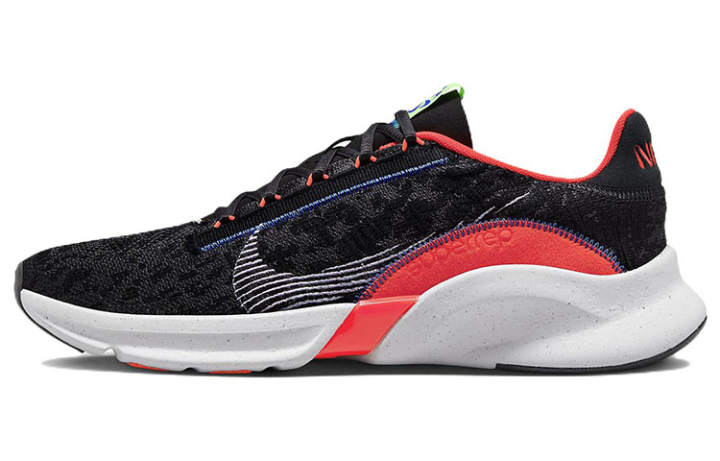 Nike Nike SuperRep Go 3 Next Nature Flyknit 'Black Bright Crimson'