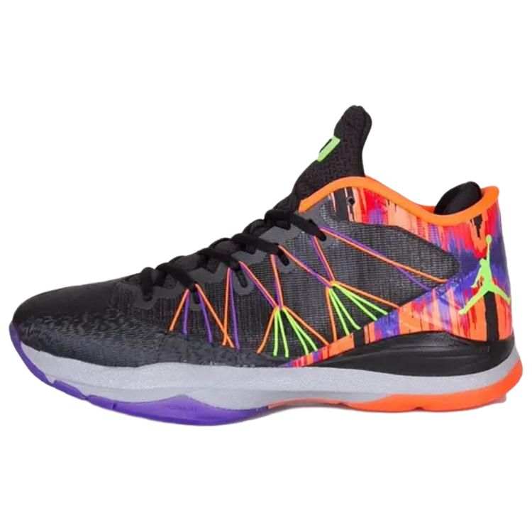 Jordan Jordan CP3 7 Breathable Support Basketball Shoes Men's Black Orange