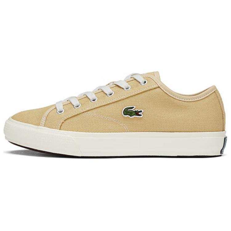 LACOSTE LACOSTE Low top Canvas Shoes Men's Light Brown