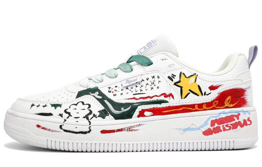 361° Air Force 1 Slip Resistant Cushioning Abrasion Resistant Breathable Height Increasing Low top Skateboard Shoes