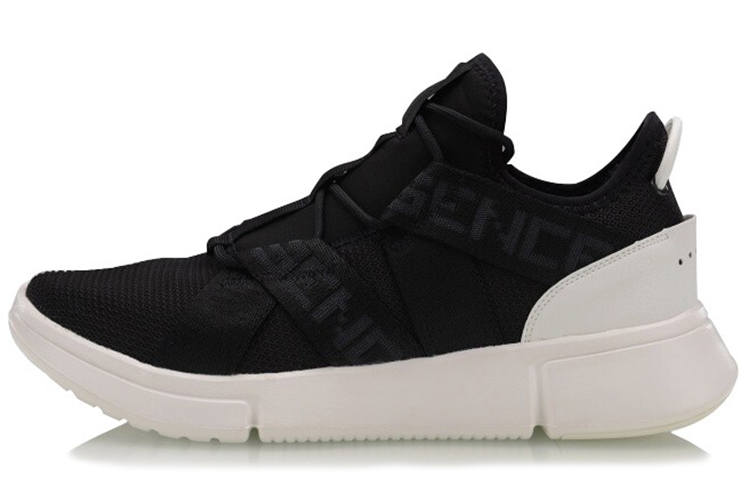 Li-Ning Li Ning Vintage Basketball Shoes Men's Low Top Black/White