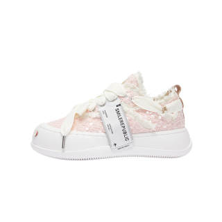 SMILEREPUBLIC Low top Canvas Shoes Unisex Pink