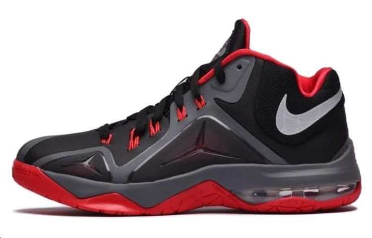 Nike Nike Ambassador 7 Cushioning Abrasion Resistant Cushioning, Wear Resistant Low top Basketball Shoes Men's Black Red